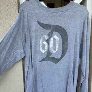 Disneyland 60th Anniversary Gray Long Sleeve